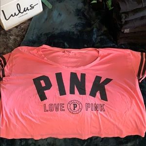 Victoria Secret PINK oversized crop top